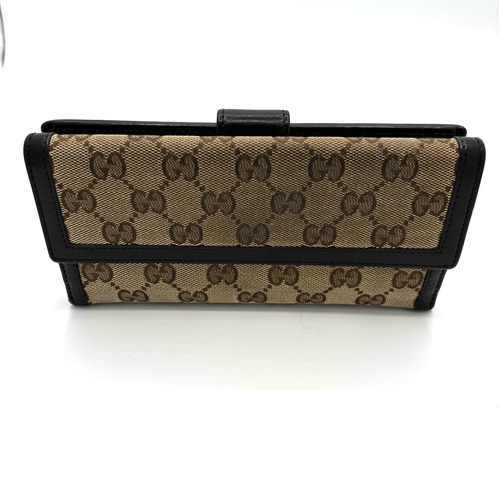 Gucci Brown and Black Clutch with Iconic Monogram - Picture 2 of 10